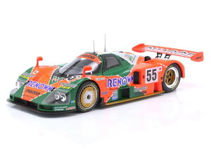 1991 �}�c�_ 787B #55 ���E�}�� 24���ԗD���� �I�����W/�O���[�� �~�j�J�[ / Werk83 1/18 �~�j�J�[