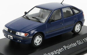 VW�t�H���N�X���[�Q�� Pointer�|�C���^�[ GLi 1995 �u���[ / EDICOLA 1/43 �~�j�J�[