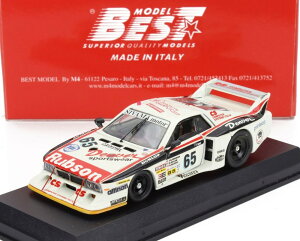 LANCIA BETA MONTECARLO TURBO TEAM SIVAMA N 65 24h ���E�}�� 1982 G.GIUDICI T.PERRIER B.SALAM �z���C�g ���b�h / Best-Model 1/43 �~�j�J�[