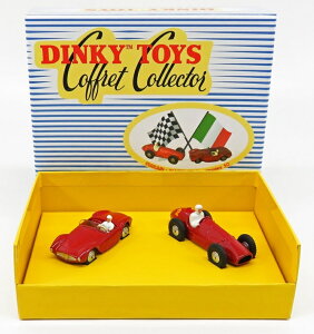 Ferrari�t�F���[�� 500 F2 No.2 Maserati�}�Z���e�B 2000 SPORT SPIDER�X�|�[�c�X�p�C�_�[ COFFRET BOX�R�t���{�b�N�X ���b�h / EDICOLA 1/43 �~�j�J�[