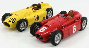 �y�\��z Ferrari�t�F���[�� F1 Set�Z�b�g 2x Lancia�����`�A D50 No.20 Belgium�x���M�[ GP 1956 A.Pilette + D5 1000����� / CMC 1/18 �~�j�J�[