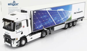 Renault���m�[ T LINE HIGH TRUCK SEMI FRIGO FSL TRANSPORTS 2021 �z���C�g�u���[ / ELIGOR 1/43 �g���b�N���p��