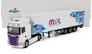 Scania�X�J�j�A S500 Truck�g���b�N 2024 Cassonato MDL Transports White�z���C�g / ELIGOR 1/43 �g���b�N���p��