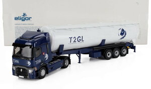 Renault���m�[ T-Line Tanker Truck�e�B�[���C���^���J�[�g���b�N T2GL Transports 2021 �u���[ �z���C�g / ELIGOR 1/43 �g���b�N���p��
