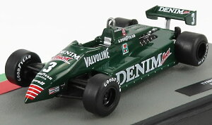 Tyrrell�e�B���� F1 011 Denim�f�j�� No.3 Season 1982 Michele Alboreto�~�P�[���E�A���{���[�g �O���[�� / EDICOLA 1/43 �~�j�J�[