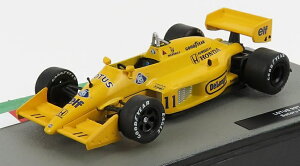 Lotus���[�^�X F1 99T Honda�z���_ Elf�G���t 1987 No.11 Satoru Nakajima������ Yellow�C�G���[ / EDICOLA 1/43 �~�j�J�[