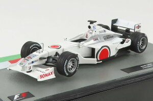 BAR�r�[�G�[�A�[�� F1 002 Honda�z���_ 2000 No.22 Jacques Villeneuve�W���b�N���B���k�[�� White�z���C�g / EDICOLA 1/43 �~�j�J�[