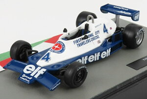 Tyrrell�e�B���� F1 008 1978 No.4 Patrick Depailler�p�g���b�N�f�p�C�� Blue White�u���[�z���C�g / EDICOLA 1/43 �~�j�J�[