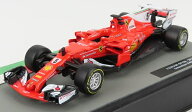 Ferrariフェラーリ F1 SF70H 2017 No.5 Sebastian Vettelセバスチャンベッテル Red Whiteレッドホワイト …