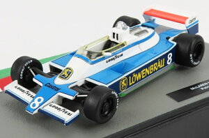 McLAREN�}�N���[���� F1 M28 No.8 SEASON 1979 Patrick Tambay�p�g���b�N�^���x�C ���C�g�u���[ / EDICOLA 1/43 �~�j�J�[