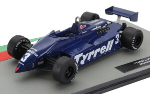 Tyrrell�e�B���� F1 011 Denim�f�j�� 1982 Long Beach GP�����O�r�[�`GP No.3 Michele Alboreto�~�P�[���E�A���{���[�g �u�� / EDICOLA 1/43 �~�j�J�[