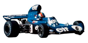 �y�\��z2026�N�����\�� Tyrrell�e�B���� F1 006 Team Elf�`�[���G���t 1973 No.6 4th Monaco���i�RGP with pilot f / GP Replicas 1/18 �~�j�J�[