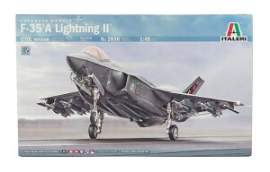 Lockheed Martin���b�L�[�h�}�[�e�B�� F35 Lighting II���C�e�B���OII 2011 Military Airplane�~���^���[�G�A�v���[�� / ITALERI 1/48 ��s�@