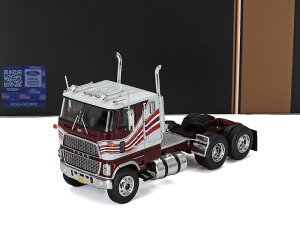 FORD USA CL 9000 �g���N�^�[ �g���b�N 3�� 1976 �z���C�g ���b�h / IXO 1/64 �~�j�J�[
