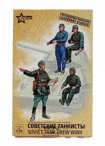 �t�B�M���A �\�r�G�g ��ԕ� 1945 �v�����f���L�b�g/ ZVEZDA 1/35 �͌^