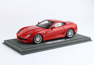 �y�\��zFerrari�t�F���[�� 599 GTB FIORANO 2006 Manual Gear Rosso Corsa cuoio ����126�� / BBR 1/18 �~�j�J�[