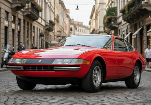 �y�\��zFerrari�t�F���[�� 365 GTB/4 Daytona Rosso Corsa / BBR 1/43 �~�j�J�[
