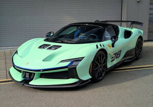 �y�\��zFerrari�t�F���[�� SF90 XX Stradale Verde Pallido / BBR 1/43 �~�j�J�[