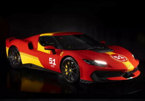 �y�\��zFerrari�t�F���[�� 296 Speciale 499P 2024 Livery race N.51 / BBR 1/43 �~�j�J�[