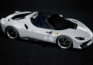 �y�\��zFerrari�t�F���[�� 296 Speciale A Grigio Squalo with Livery / BBR 1/43 �~�j�J�[