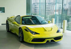 �y�\��zFerrari�t�F���[�� 458 Speciale A spider Verde Germoglio / BBR 1/18 �~�j�J�[