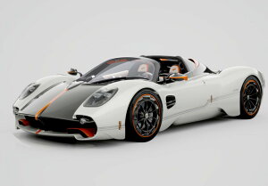 �y�\��zPagani�p�K�[�j Utopia Roadster Bianco Benny gloss open roof / BBR 1/18 �~�j�J�[