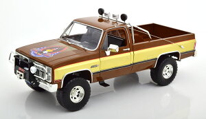 GMC K-2500 Sierra Grande�V�G���O�����f Fall Guy�t�H�[���E�K�C 1982 �u���E���S�[���h / Greenlight 1/18 �~�j�J�[