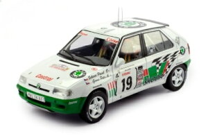 SKODA Felicia Kit Car Rallye Tour de Corse 1995 �V���R�_ �t�F���V�A / IXO 1/18 �~�j�J�[