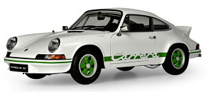 Porsche�|���V�F 911 RS 2.7 1973 �z���C�g�O���[�� �M�~�b�N�t�g�ݗ��ăL�b�g / IXO 1/8 �~�j�J�[