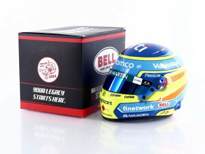 CASQUE Fernando Alonso Aston Martin 2025 �t�F���i���h �A�����\ / MINI HELMET 1/2 �~�j�J�[