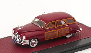 Packard�p�b�J�[�h Eight Station Sedan�G�C�g�E�X�e�[�V�����Z�_�� 1948 ����120�� / Matrix 1/43 �~�j�J�[