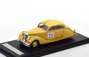Jaguar�W���K�[ MK V No 211 Rally Monte Carlo�����[�����e�J���� 1951 Vard/Jolley / Matrix 1/43 �~�j�J�[