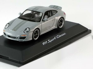 Porsche�|���V�F 911 (997) Sport Classic�X�|�[�c�N���V�b�N 2010 ���C�g�O���[ / Schuco 1/43 �~�j�J�[