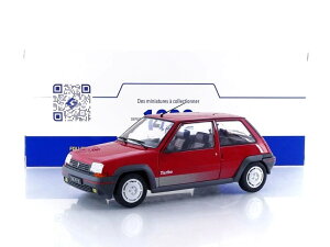 RENAULT 5 GT Turbo MK1 1985 ���m�[ �T���N �^�[�{ / SOLIDO 1/18 �~�j�J�[