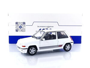 RENAULT 5 GT Turbo MK2 1989 ���m�[ �T���N �^�[�{ / SOLIDO 1/18 �~�j�J�[
