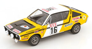 Renault���m�[ 17 Gordini�S���f�B�[�j No 16 Rally Marocco�����b�R�����[ 1976 Priv?�v���x / SOLIDO 1/18 �~�j�J�[