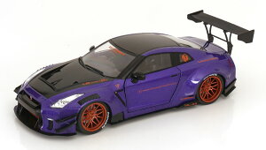 Nissan Skyline�j�b�T���E�X�J�C���C�� GT-R (R35) LBWK Bodykit�{�f�B�L�b�g Type 2 �p�[�v�����^���b�N / SOLIDO 1/18 �~�j�J�[