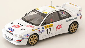 Subaru�X�o�� Impreza�C���v���b�T S5 WRC No 17 Rally Monte Carlo�����e�J���������[ 1999 Panizzi/Panizzi / SOLIDO 1/18 �~�j�J�[