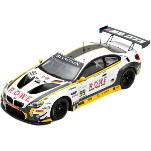 BMW�r�[�G���_�u�����[ M6 GT3 2018 Team ROWE Racing #99 2nd 24H Spa A.Sims J.Klingmann N.Catsburg / Spark 1/43 �~�j�J�[