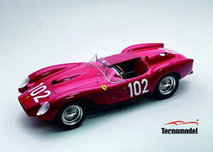 FERRARI 250 TR Pontoon-Fender 3rd Targa Florio 1958 �t�F���[�� / Tecno 1/18 �~�j�J�[