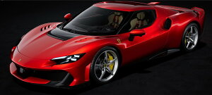 �y�\��z2026�N�����\��FERRARI�t�F���[�� 296 SPECIALE 2025 NUMBERED ONE BY ONE MAGMA RED METALLIC �C�O���� HARDCASE - HIGH FIDELITY MODEL - WITH O
