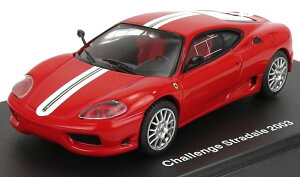 FERRARI�t�F���[�� 360 CHALLENGE STRADALE 2003 ���b�h CENTAURIA-FERRARI-GT-COLLECTION / EDICOLA 1/43 �~�j�J�[