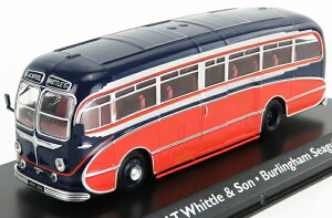 LEYLAND���C�����h TIGER CUB AUTOBUS�^�C�K�[�J�u�o�X BURLINGHAM SEAGULL 1951 ���b�h�u���b�N CLASSIC-COACHES-COLLECTION / EDICOLA 1/72 �~�j�J�[