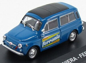 Fiat�t�B�A�b�g 500 GIARDINIERA VAN 1964 PRODOTTI FOTOGRAFICI FERRANIA �u���[ VEICOLI-PUBBLICITARI-D'EPOCA-COLLECTION / EDICOLA 1/43 �~�j�J