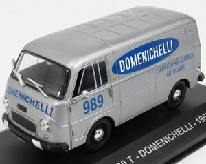 Fiat�t�B�A�b�g 1100T VAN SERVIZIO ASSISTENZA AUTOCARRI DOMENICHELLI 1965 �V���o�[ VEICOLI-PUBBLICITARI-D'EPOCA-COLLECTION / EDICOLA 1/43
