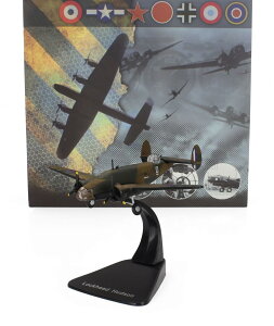 Lockheed���b�L�[�h HUDSON MILITARY AIRPLANE 1965 ���� AIRPLANE-ATLAS-BOMBERS-OF-WWII-COLLECTION / EDICOLA 1/144 �~�j�J�[