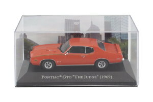 PONTIAC�|���e�B�A�b�N GTO THE JUDGE �N�[�y 1969 ���b�h DEAGOSTINI-AMERICAN-CARS-COLLECTION / EDICOLA 1/43 �~�j�J�[
