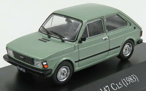FIAT�t�B�A�b�g 147 CL5 127 1983 �V���o�[ COCHES-INOLVIDABLES-ARGENTINA-SALVAT / EDICOLA 1/43 �~�j�J�[