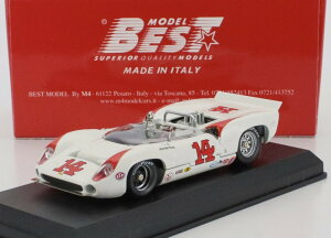 LOLA���[�� T70 MKIII �X�p�C�_�[ N 14 ���O�i�Z�J 1967 �o�h ���[���C �z���C�g���b�h / Best-Model 1/43 �~�j�J�[