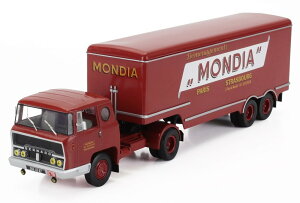 BERNARD�x���i�[�� TDA180 �g���b�N MONDIA TRANSPORTS 1960 �O���Ȃ� ���b�h ALTAYA-CAMIONES-ARTICULADOS COLLECTION / EDICOLA 1/43 �~�j�J�[